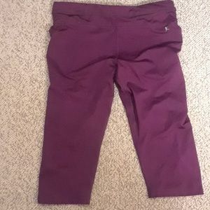 Activewear purple pants